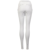 Collants d'équitation Tregging Exposure Silicone Full Seat Blanc Collants d'équitation Tregging Exposure Silicone Full Seat Blanc