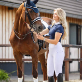 Collants d'équitation Tregging Exposure Silicone Full Seat Blanc Collants d'équitation Tregging Exposure Silicone Full Seat Blanc