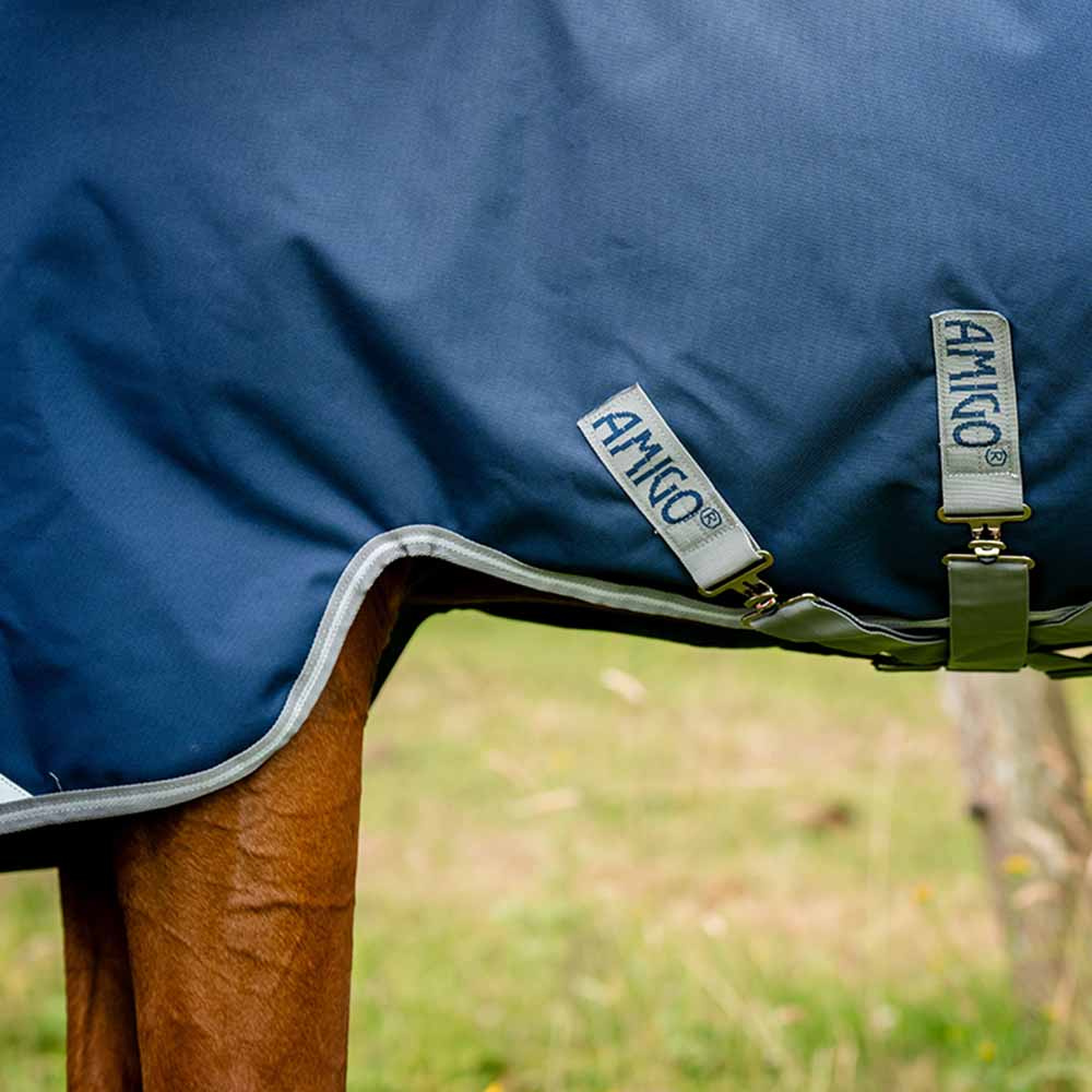 Couverture imperméable Amigo 1200D 0g Marine/Gris/Argent