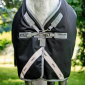 Couverture imperméable Amigo 1200D 50g Noir/Gris Couverture imperméable Amigo 1200D 50g Noir/Gris