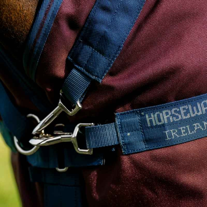 Couverture de pluie Amigo Plus 1200D 50g Bordeaux/Bleu marine/Gris