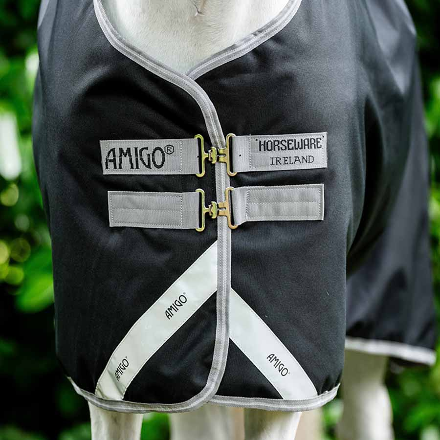 Couverture de pluie Amigo Bravo 12 Original Lite 0g Noir/Gris