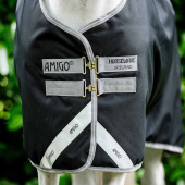 Couverture d'hiver Amigo Bravo 12 Original 250g Noir/Gris Couverture d'hiver Amigo Bravo 12 Original 250g Noir/Gris