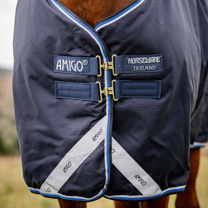 Couverture d'hiver Amigo Bravo 12 Original 250g Bleu Marine/Noir