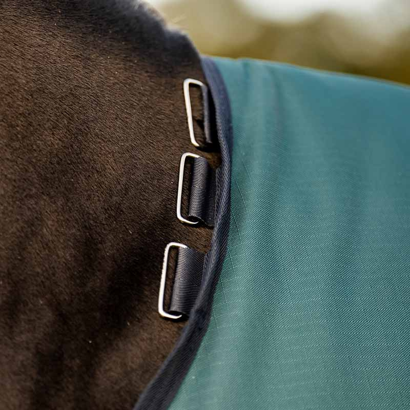 Couverture imperméable Amigo Ripstop 900D 50g Vert/Bleu marine/Argent