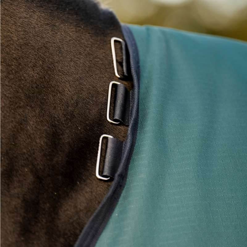 Couverture d'hiver Amigo Ripstop 900D 200g Vert/Bleu marine/Argent