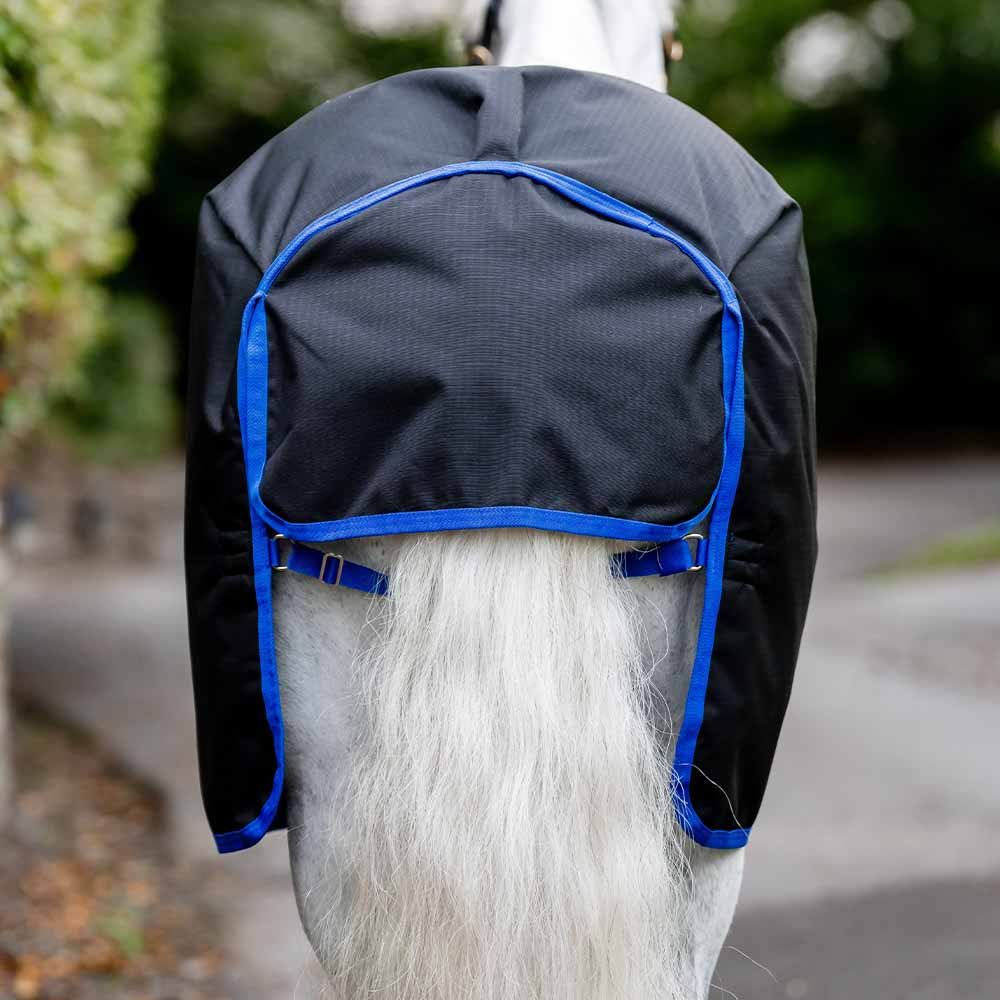 Couverture imperméable Amigo Ripstop 900D 0g Pony Noir/Bleu