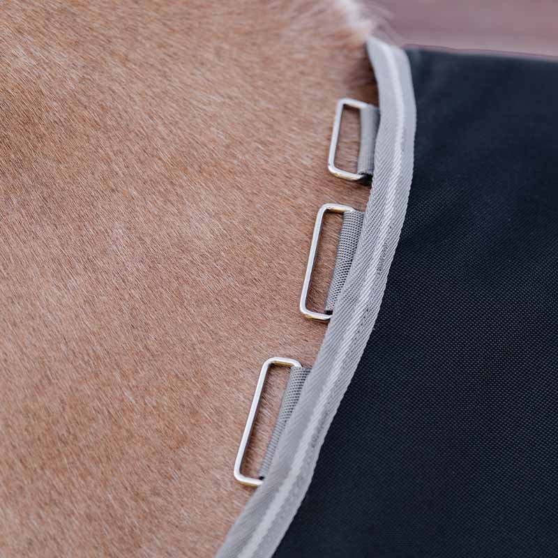 Couverture imperméable Amigo Ripstop 900D 0g Pony Noir/Gris