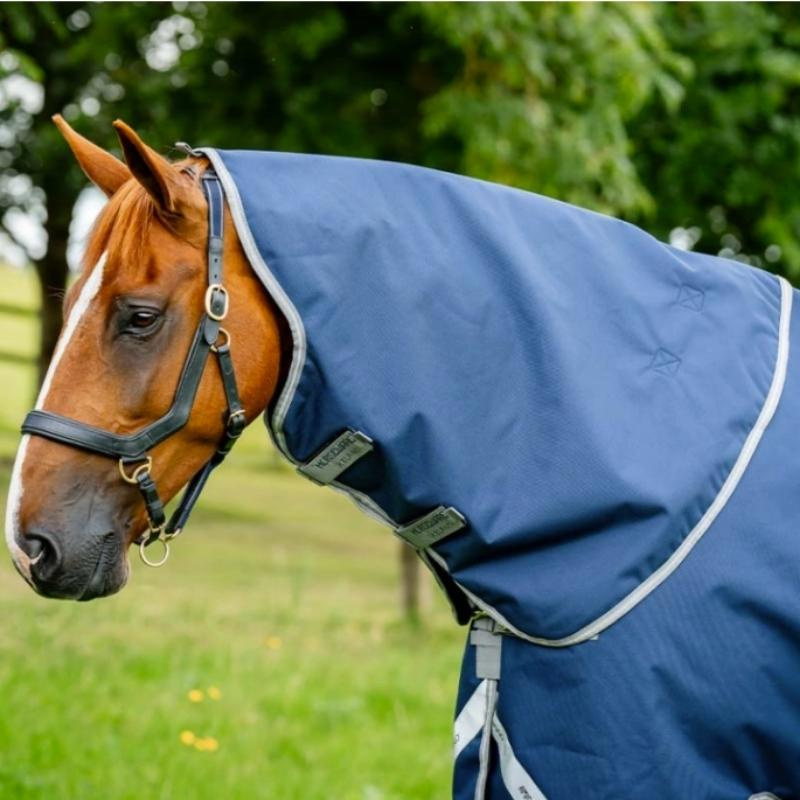 Couverture de pluie Amigo Plus 1200D 0g Bleu marine/Gris/Argent