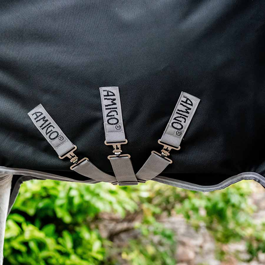 Couverture imperméable Amigo Bravo 12 1200D Plus 0g Noir/Gris