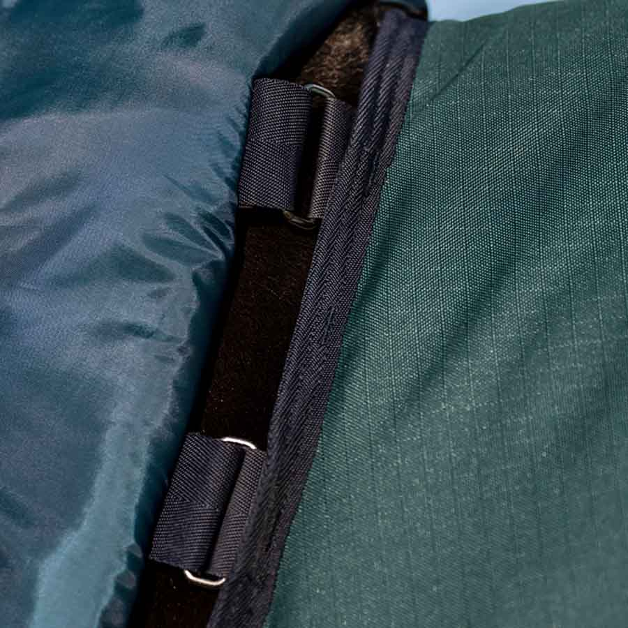 Couverture imperméable Amigo Ripstop 900D Plus 0g Vert/Bleu marine/Argent