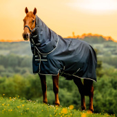 Couverture imperméable Amigo Ripstop 900D Plus 0g Witney Navy Couverture imperméable Amigo Ripstop 900D Plus 0g Witney Navy