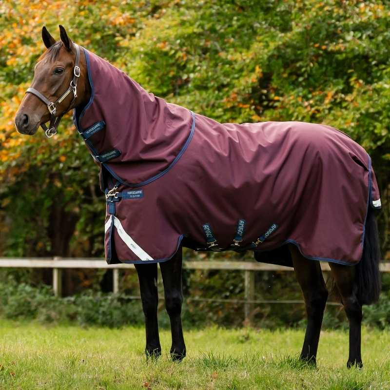 Couverture d'extérieur Amigo Plus 1200D 100g Bordeaux/Bleu marine/Gris