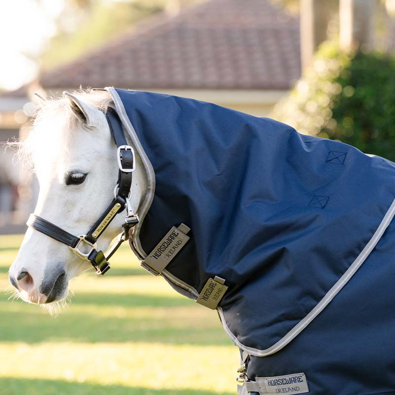 Couverture imperméable Amigo 1200D Plus Pony 0g Marine/Gris/Argent
