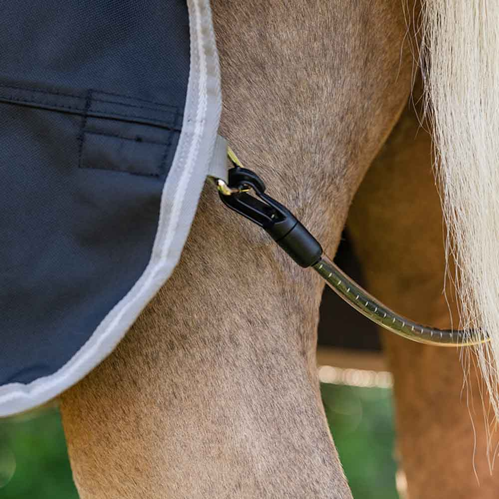 Couverture d'hiver Amigo 1200D Plus Pony 250g Noir/Gris