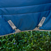 Couverture d'écurie Amigo Ripstop Insulator 210D 200g Bleu marine/Gris Couverture d'écurie Amigo Ripstop Insulator 210D 200g Bleu marine/Gris