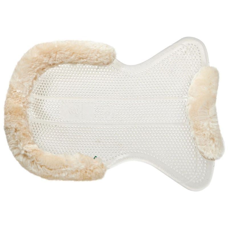 Tapis de Gel en Peau de Mouton Transparent