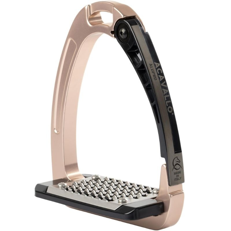 Étriers Arena Alupro Titanium Rose