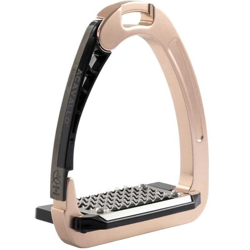 Étriers Arena Alupro Titanium Rose