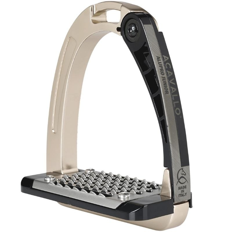 Étriers Enfant/Junior Arena Alupro Solar Titanium