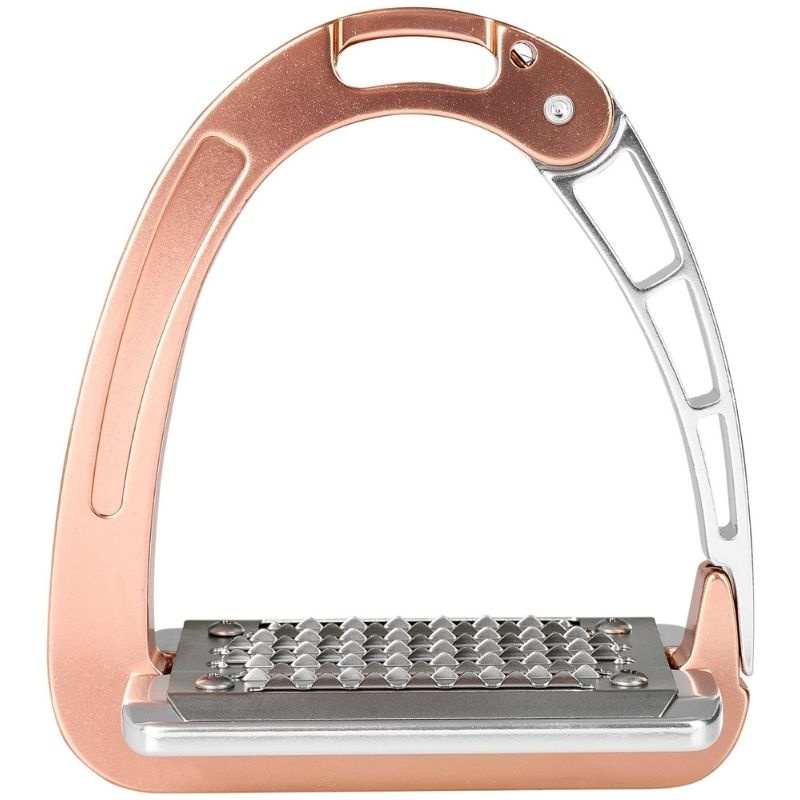 Étriers Enfant/Junior Arena Aluplus Rose Gold