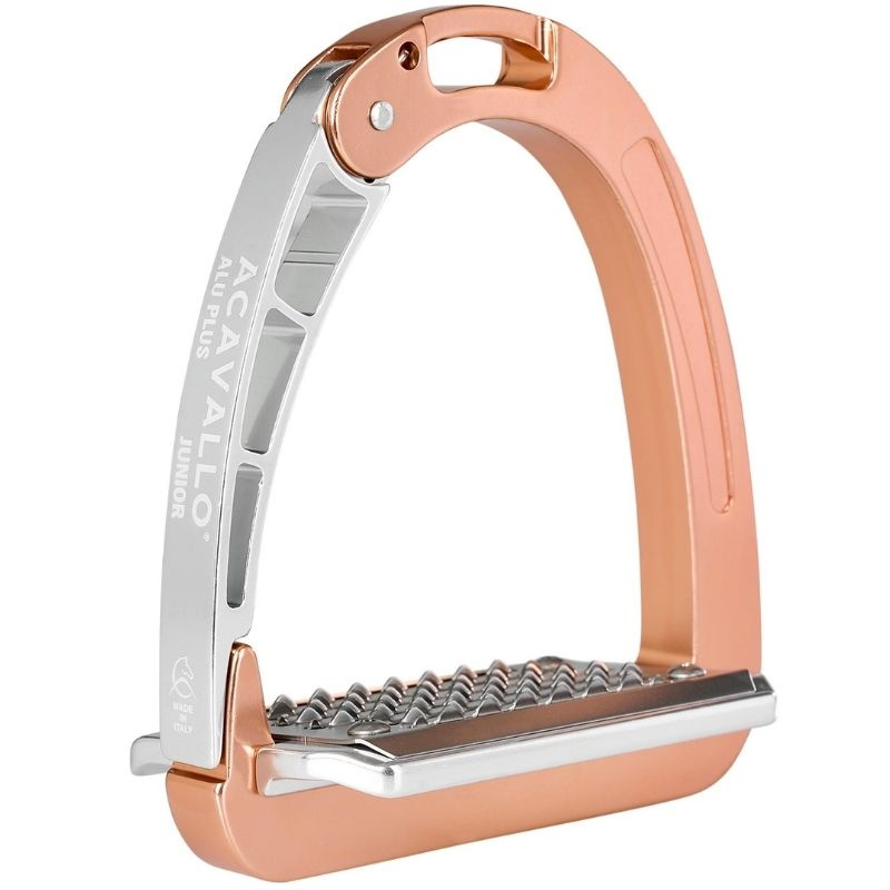 Étriers Enfant/Junior Arena Aluplus Rose Gold