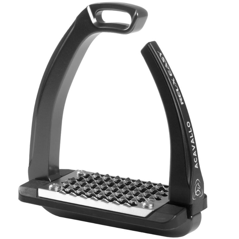 Étriers Enfant/Junior Rel-X Easy Charcoal