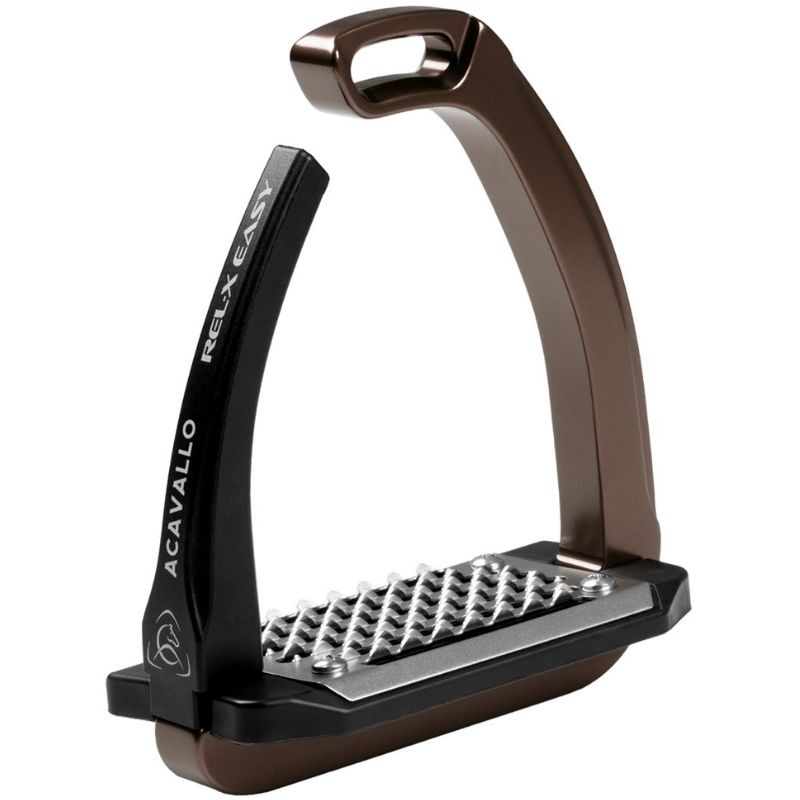 Étriers Enfant/Junior Rel-X Easy Marron