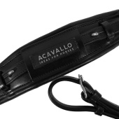 Muserolle pour hackamore Alupro Noir Muserolle pour hackamore Alupro Noir