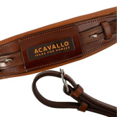 Muserolle pour hackamore Alupro Cognac Muserolle pour hackamore Alupro Cognac
