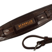 Muserolle pour hackamore Alupro Marron Muserolle pour hackamore Alupro Marron