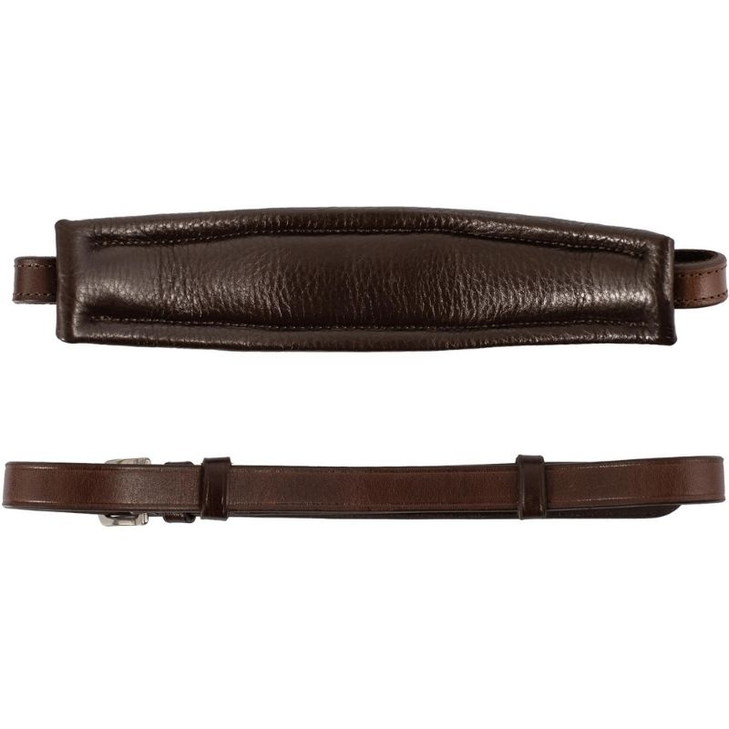 Muserolle pour hackamore Alupro Marron