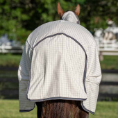 Couverture d'été Rambo Optimo Supreme Summer Plus Blanc/Bleu marine/Gris Couverture d'été Rambo Optimo Supreme Summer Plus Blanc/Bleu marine/Gris