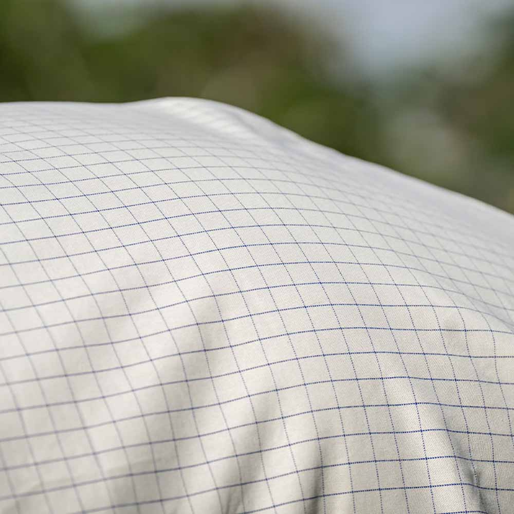 Couverture d'été Rambo Optimo Supreme Summer Plus Blanc/Bleu marine/Gris