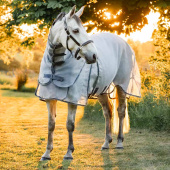 Couverture Anti-Mouches Rambo Optimo Protector Plus Argent/Gris/Argent Couverture Anti-Mouches Rambo Optimo Protector Plus Argent/Gris/Argent