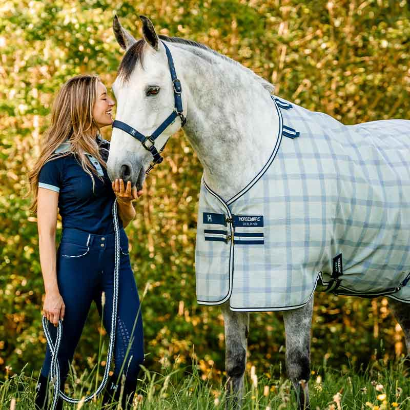 Couverture Anti-Mouches Newmarket Pony Witney Navy