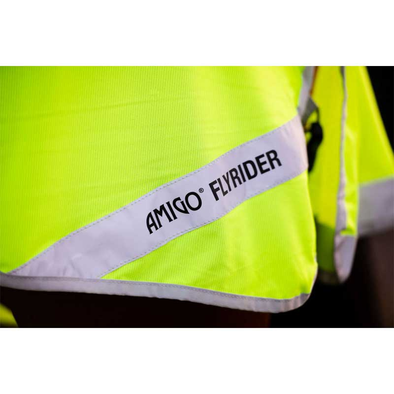Amigo Flyrider Couverture de cheval Jaune néon