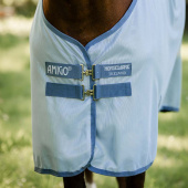 Couverture Anti-Mouches Amigo Bug Rug Bleu clair/Bleu/Argent Couverture Anti-Mouches Amigo Bug Rug Bleu clair/Bleu/Argent