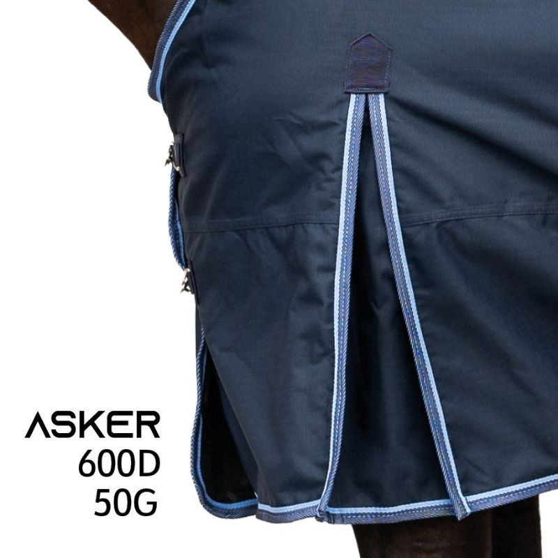 Couverture imperméable Turnout 50g 600D Bleu Marine
