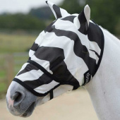 Masque anti-mouches Buzz-Off Zebra Long Nez 
