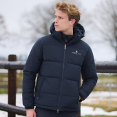 Veste d'équitation Classic Unisex Down Bleu Marine Veste d'équitation Classic Unisex Down Bleu Marine