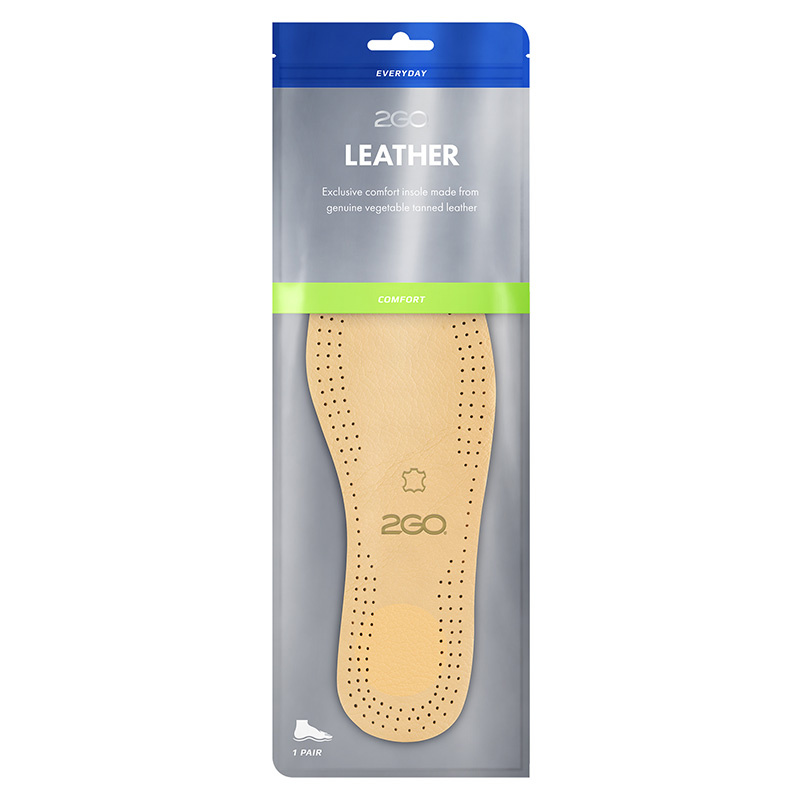 Semelle intérieure Cuir 2-pack Beige
