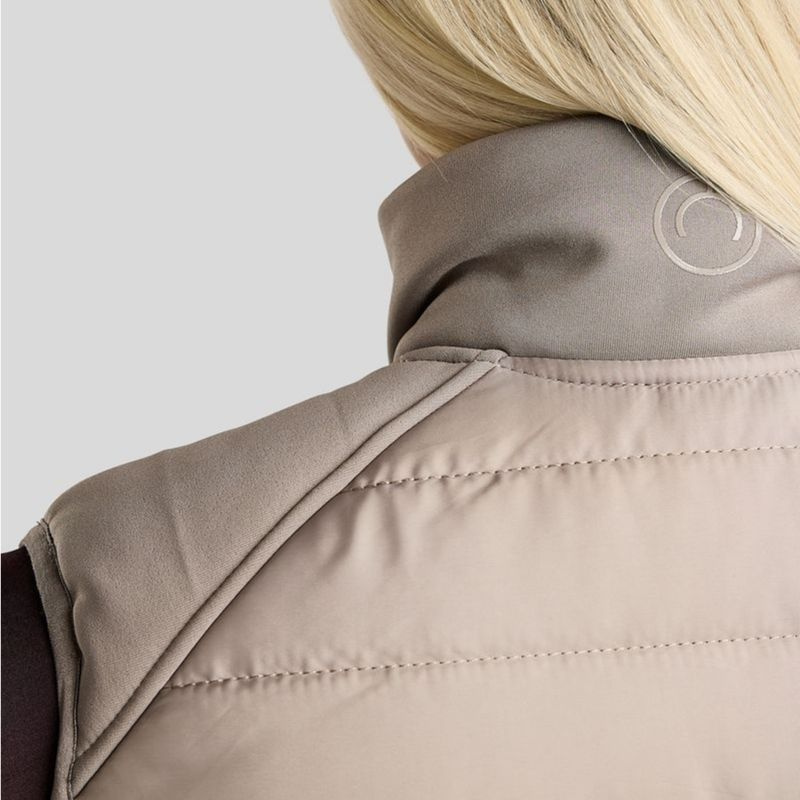 Gilet hybride Emma Softshell Pearl Grey