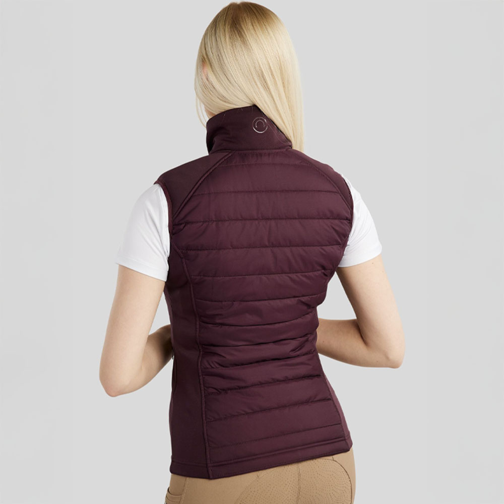 Gilet hybride Emma Softshell Fig