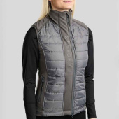 Gilet hybride Emma Softshell Gris Gilet hybride Emma Softshell Gris