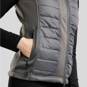 Gilet hybride Emma Softshell Gris Gilet hybride Emma Softshell Gris