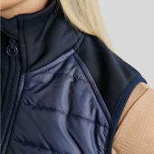 Gilet hybride Emma Softshell Bleu Marine Gilet hybride Emma Softshell Bleu Marine