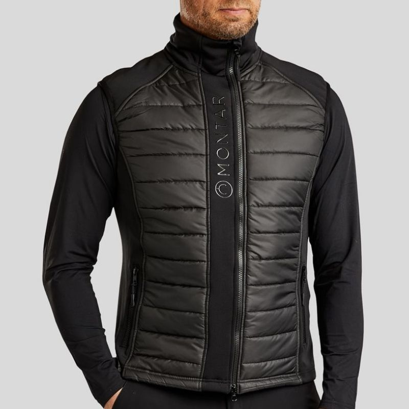 Gilet hybride Homme Emanuel Softshell Noir