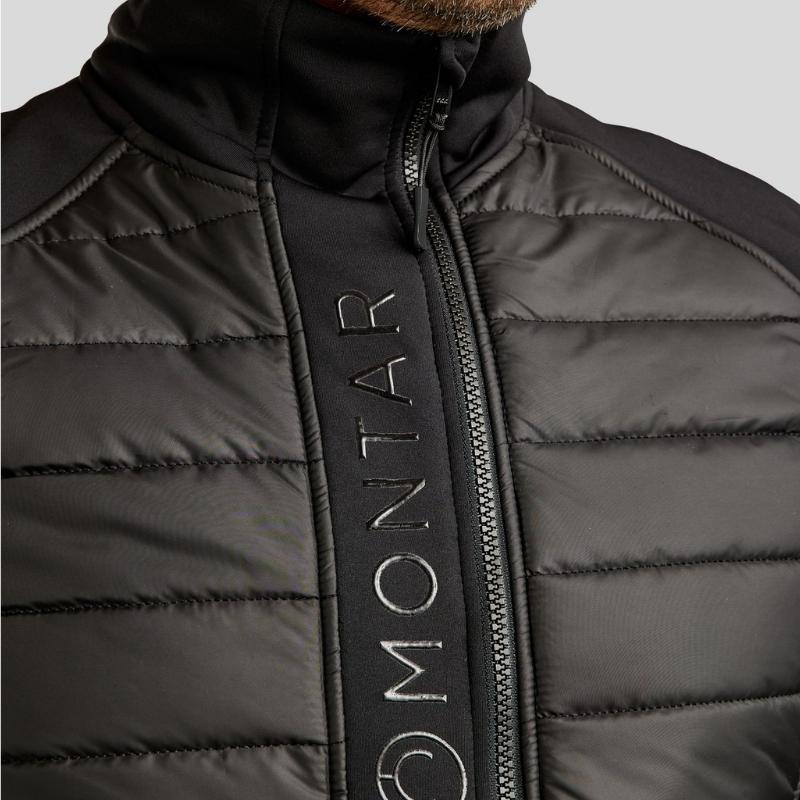 Gilet hybride Homme Emanuel Softshell Noir