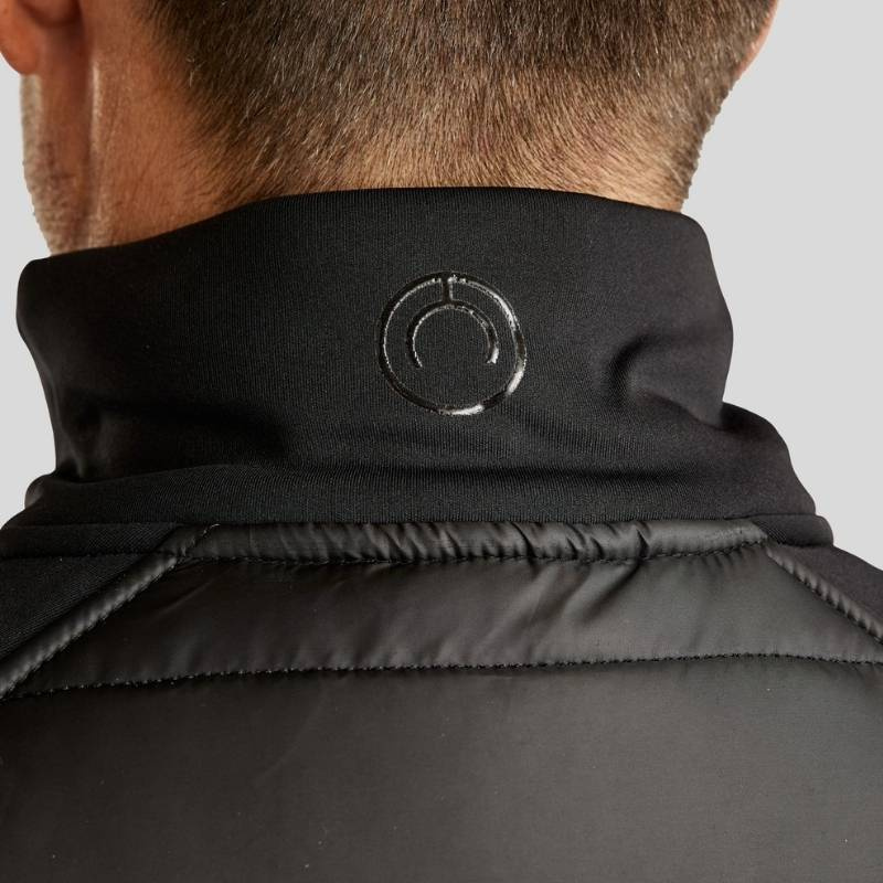 Gilet hybride Homme Emanuel Softshell Noir